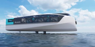The world’s first 100% electric high-speed foiling ferry will be powered by renewable electricity supplied by Power NI, part of Energia Group.