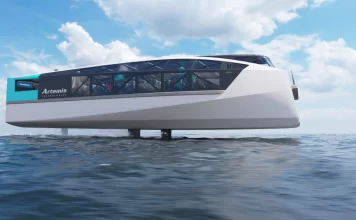 The world’s first 100% electric high-speed foiling ferry will be powered by renewable electricity supplied by Power NI, part of Energia Group.