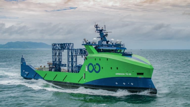 Marine robotics pioneer Ocean Infinity is actively pursuing the reduce carbon emissions of its Armada fleet of lean-crewed, uncrewed and remotely operated vessels