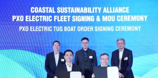 The zero-emissions e-tug and e-supply boat are among the first and largest harbour craft designed for Singapore’s waters