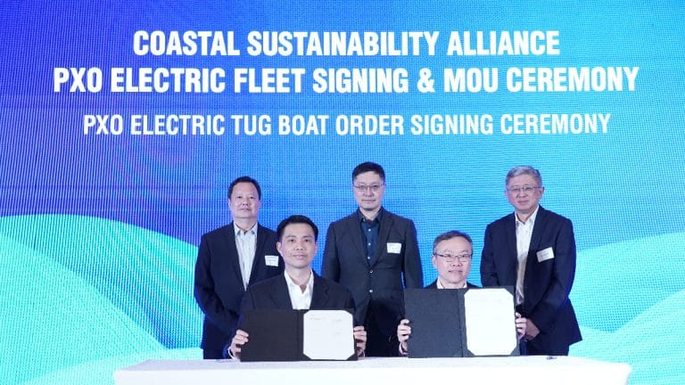 The zero-emissions e-tug and e-supply boat are among the first and largest harbour craft designed for Singapore’s waters
