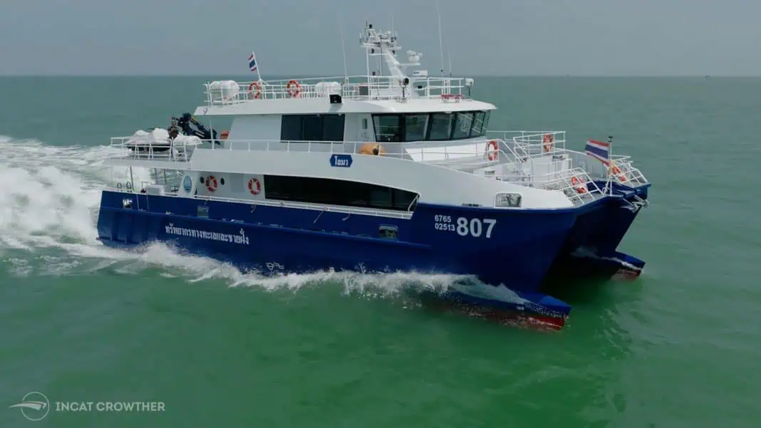 Research Vessel Delivered to Thailand's Department of Marine and Coastal Resources