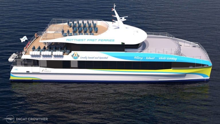 Rottnest Fast Ferries to Launch New Incat Crowther-designed Catamaran