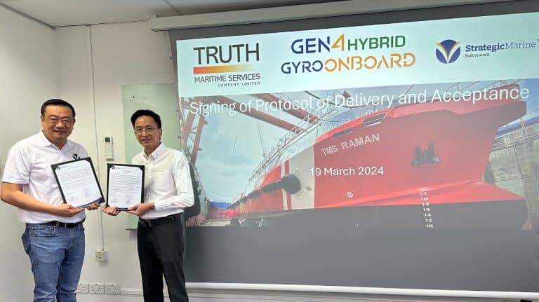 Truth Maritime Services Reinforces Market Leadership with the first Gyro Stabiliser equipped Hybrid Fast Crew Boat in Thailand from Strategic Marine