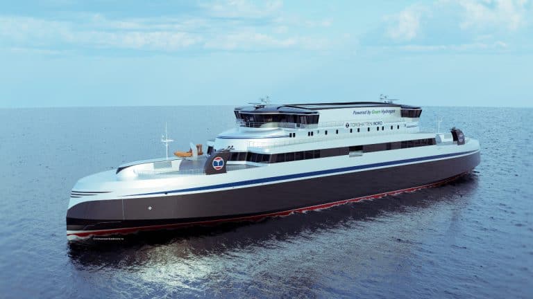 The worlds two largest hydrogen ferries to be built in Norway
