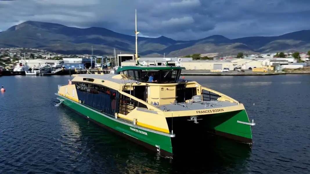 First Vessel in New Fleet of Next Generation Parramatta River Ferries Enters Service