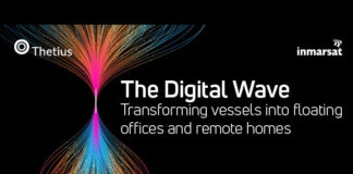 Inmarsat 'Digital Wave' report explores importance of connectivity onboard 'floating offices' at sea