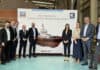 Keel laying ceremony for KOTUG Canada's two dual fuel escort tugs