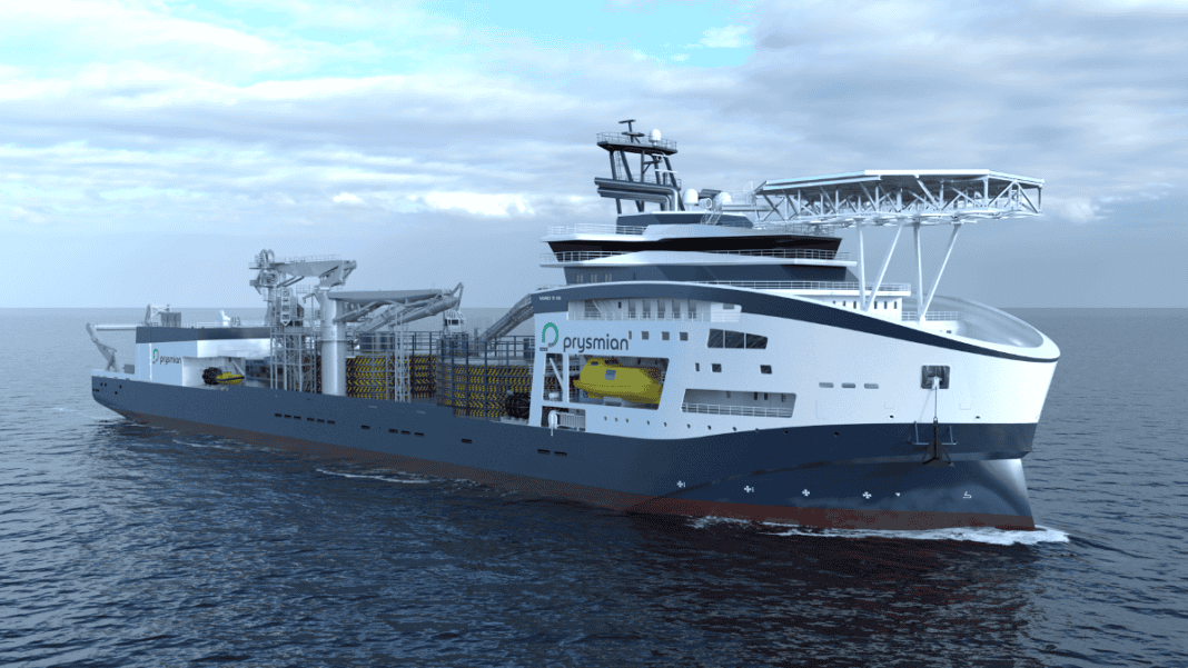 The Bluestone Group has secured a contract for plan approval and site supervision of two new cutting-edge cable-laying vessels operated by Prysmian