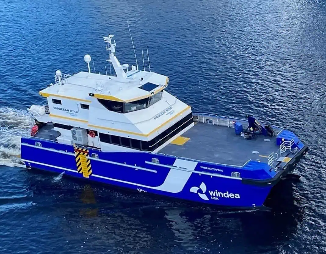 St. John's Shipbuilding Continues Commitment to Offshore Wind with Third Crew Transfer Vessels CTV Delivery Incat Crowther