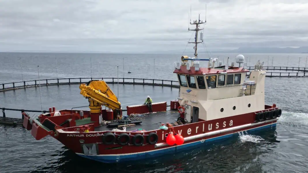 New hybrid Inverlussa vessel to join Organic Sea Harvest fleet.