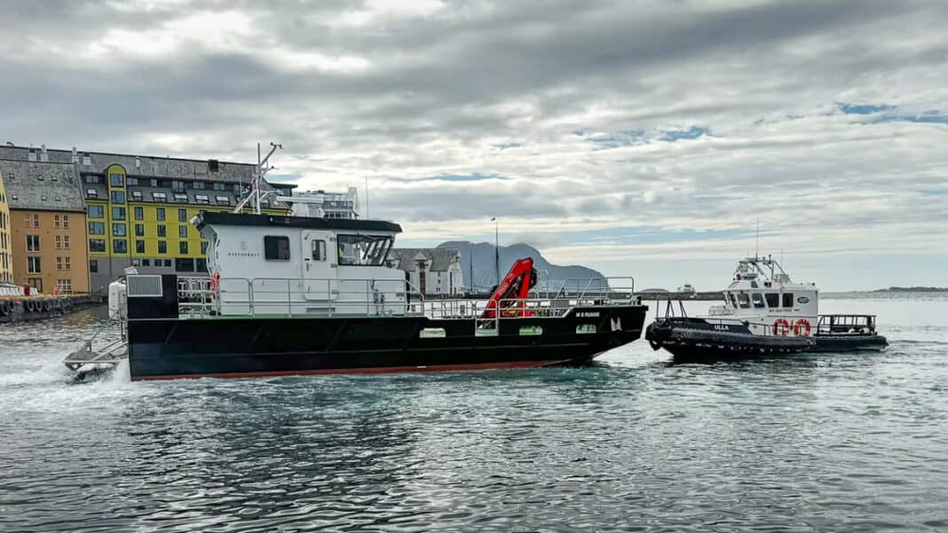 Kewatec delivered a new workboat to the Norwegian Coastal Administration