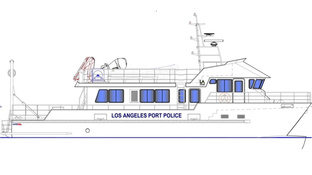 All American Marine Signs Contract with Los Angeles Port Police to Construct a Next-Generation 65’ Patrol Vessel Teknicraft Design in Auckland, New Zealand,
