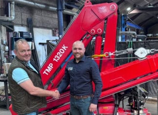 Marine Cranes adds TMP Hydraulik to its portfolio, becoming the UK and Ireland exclusive dealer.