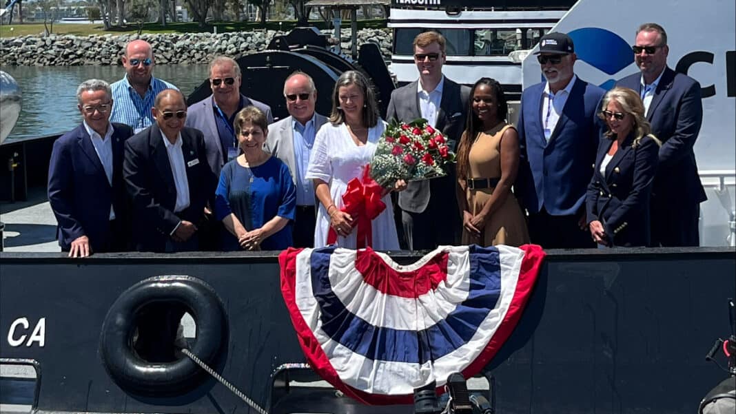 Press release: First all-electric harbor tug in United States is powered by ABB propulsion Download press release SAN DIEGO, UNITED STATES, JUNE 27, 2024 First all-electric harbor tug in United States is powered by ABB propulsion