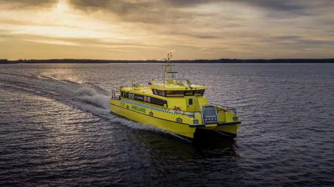 “Mission critical” means saving lives at sea for an operator of fast, high-tech ambulance boats, which is why they turned to Kongsberg Kamewa Waterjets