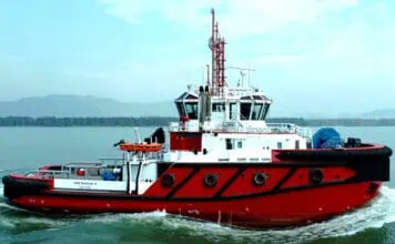 A pair of dual fuel (diesel and LNG) RAstar 4200-DF standby vessels have recently entered service with Hongkong Salvage & Towage (HKST). Built by Cheoy Lee Shipyards,