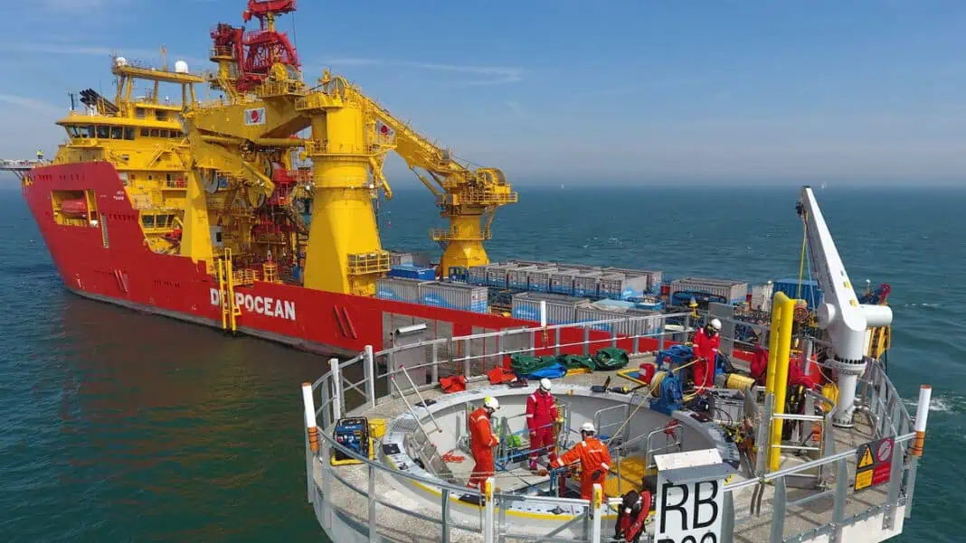 Ocean services provider DeepOcean has received a firm order for RWE’s Nordseecluster A offshore wind project in Germany.