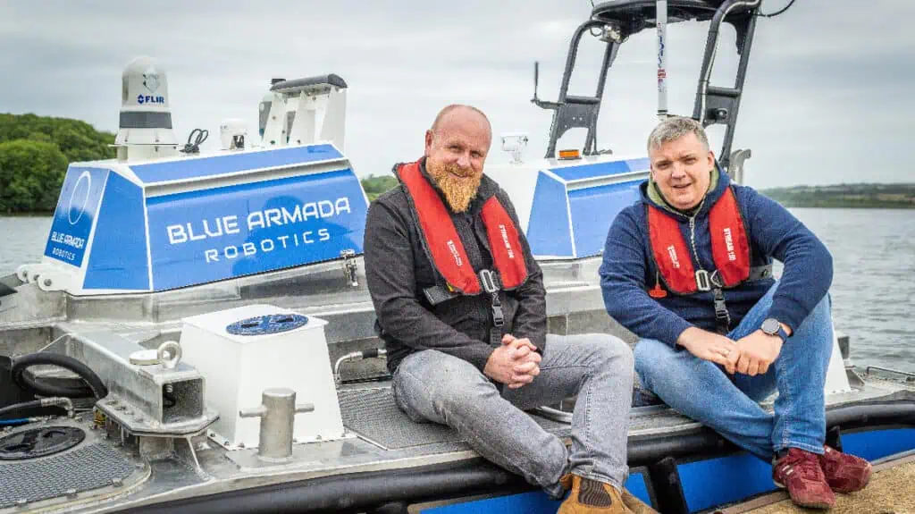 Blue Armada Robotics announced a significant partnership with UK-based uncrewed surface vessel (USV) producer HydroSurv.