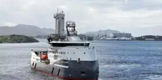 Ulstein deliver the Olympic Boreas CSOV