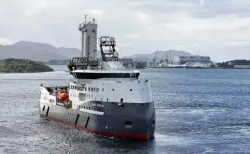 Ulstein deliver the Olympic Boreas CSOV