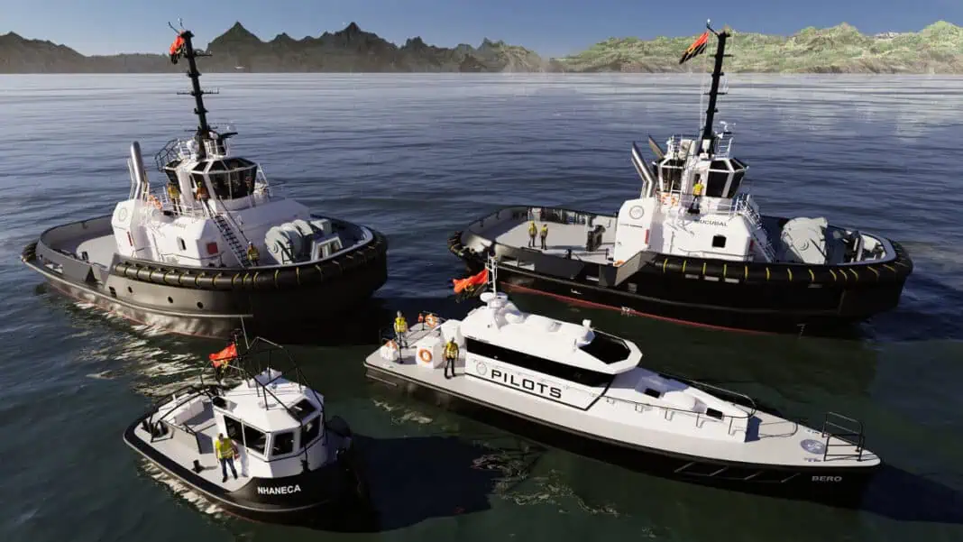 Damen Shipyards Group signed a contract with Toyota Tsusho for the delivery of four vessels. The order consists of two ASD Tugs 2813, a Pushy Cat 1004 and a Stan Pilot 1905.