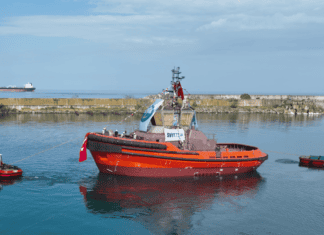 MED MARINE unveil new MED-A2800 tugboat for SVITZER
