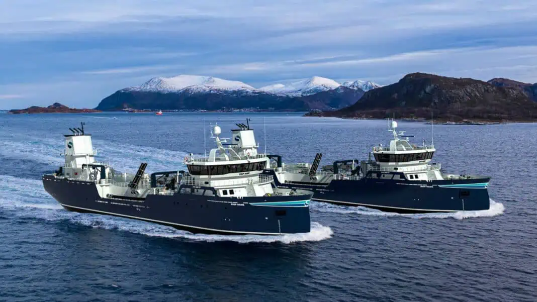 Brunvoll, Sølvtrans, and Aas Mek. Verksted, comes together once more to construct two live fish carriers, marking vessel No. 21 and 22 in their collaboration. The new vessels will feature complete propulsion and manoeuvring systems from Brunvoll.