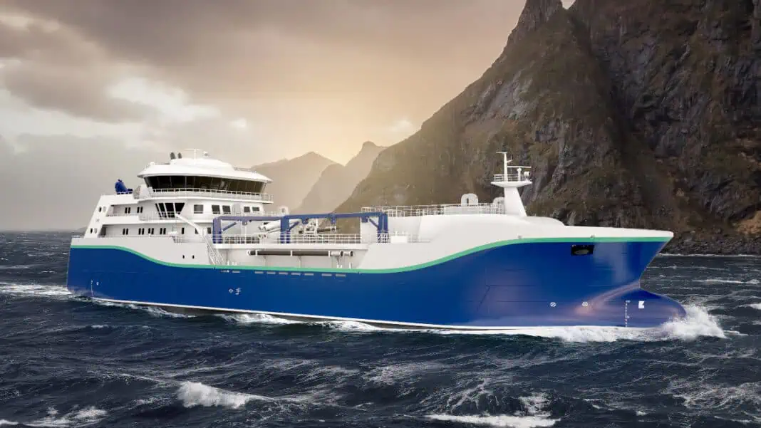 Brunvoll is pleased to announce another contract with AquaShip / Intership Salt Ship Design for the delivery of a comprehensive propulsion, thruster, and dynamic positioning (DP) system combination for their new live fish carrier.