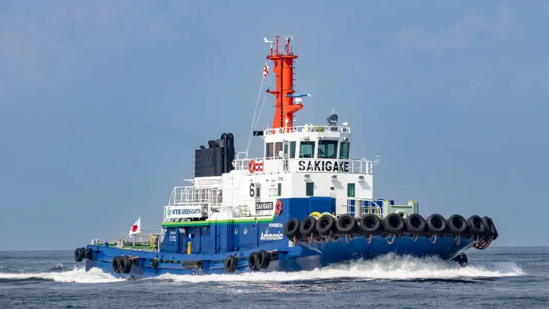 ClassNK to class ammonia-fueled tugboat 'Sakigake' - World's first ammonia-fueled vessel for commercial use -