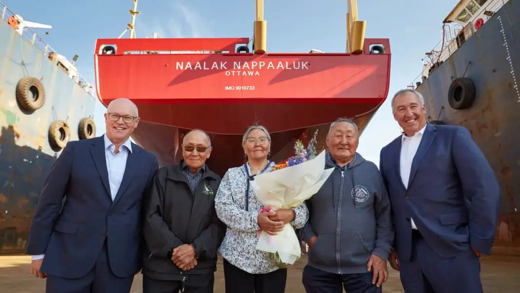 Seaspan Shipyards (Seaspan) is proud to launch the Canadian Coast Guard’s flagship science vessel, CCGS Naalak Nappaaluk, Canada’s newest and most modern research vessel.