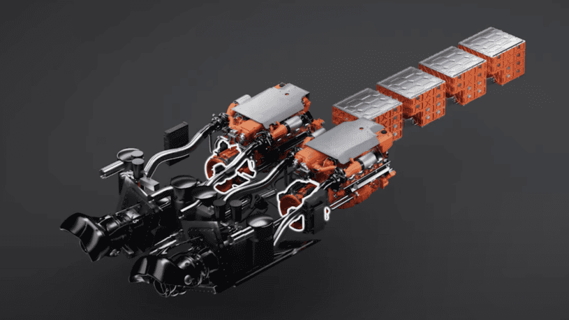 This revolutionary high-speed interceptor features a first-of-its-kind hybrid electric drive system by Scania, seamlessly integrated with MJP’s industry-leading dual 350X waterjets