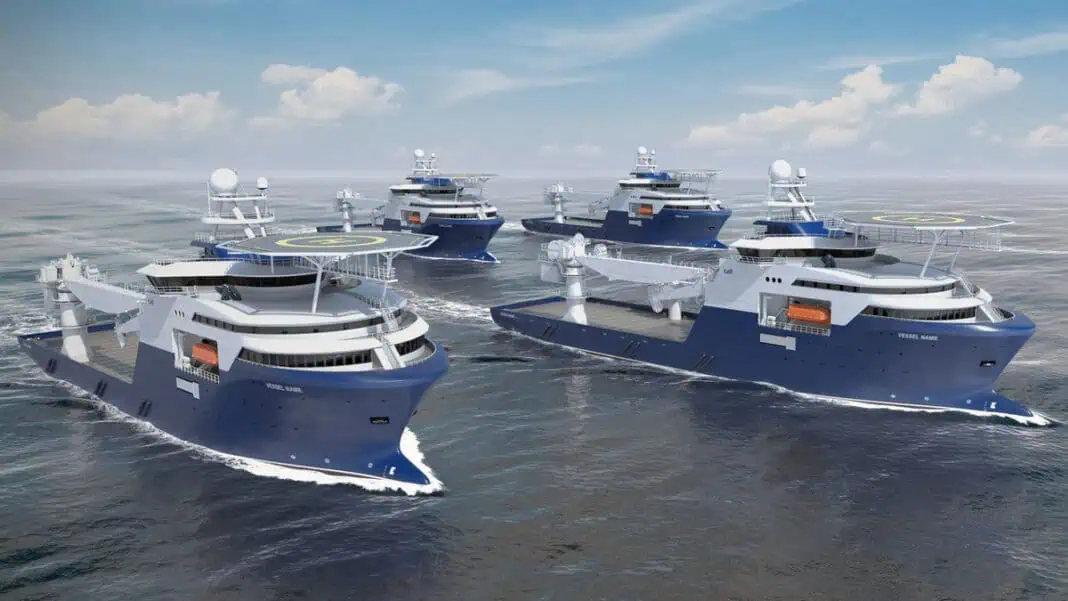 The Chinese Wuchang Shipbuilding Industry Group has awarded SCHOTTEL a contract to develop a comprehensive propulsion concept for four new Offshore Construction Vessels (OCV). Designed by Salt Ship Design from Norway under the project name Salt 308 OCV, the 100-meter-long vessels will operate in water depths of up to 3,000 meters in highly challenging offshore environments.