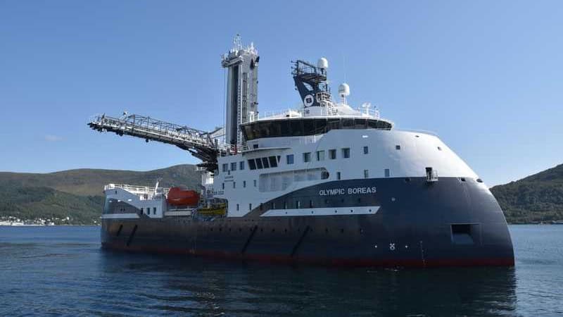 Ampelmann has successfully completed the first offshore transfers with its – also first – W-type system onboard the Olympic Boreas Construction Service Operation Vessel (CSOV). The gangway tower system was delivered to Ulstein Verft for installation on the CSOV, designed and built by Ulstein for Olympic.