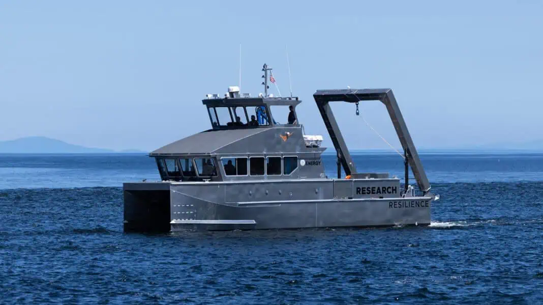 V Resilience, a new, state-of-the-art hybrid research vessel designed by global digital shipbuilder Incat Crowther and built by Snow & Company has been delivered to the US Department of Energy’s Pacific Northwest National Laboratory (PNNL)