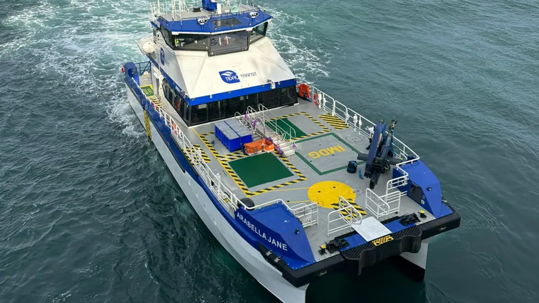 Tidal Transit, supplier of purpose-design crew transfer vessels (CTVs) for the offshore wind industry, has expanded its fleet after securing the first charter for its newest vessel, Arabella Jane. The Windflex 27 CTV with Quad Volvo Penta IPS started work supporting operations at Ørsted's Hornsea 2, the world's largest offshore wind farm.