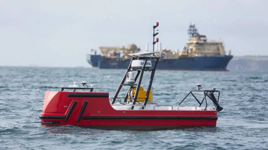 Unmanned Survey Solutions (USS) has unveiled and commissioned its latest Accession class Unmanned Surface Vessel (USV) featuring Robosys Automation’s groundbreaking VOYAGER AI Survey advanced maritime autonomy suite.