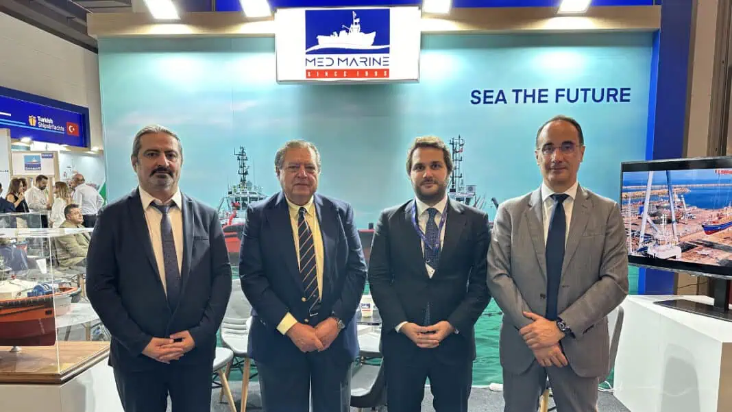 MED MARINE was deeply honored to host Mr. Vicente Boluda, President of BOLUDA TOWAGE, at its booth on the second day of SMM 2024 in Hamburg. As one of the leading figures in the maritime industry, Mr. Boluda’s visit underscored the long-standing and valued partnership between BOLUDA TOWAGE and MED MARINE, which has been built on years of successful collaborations.