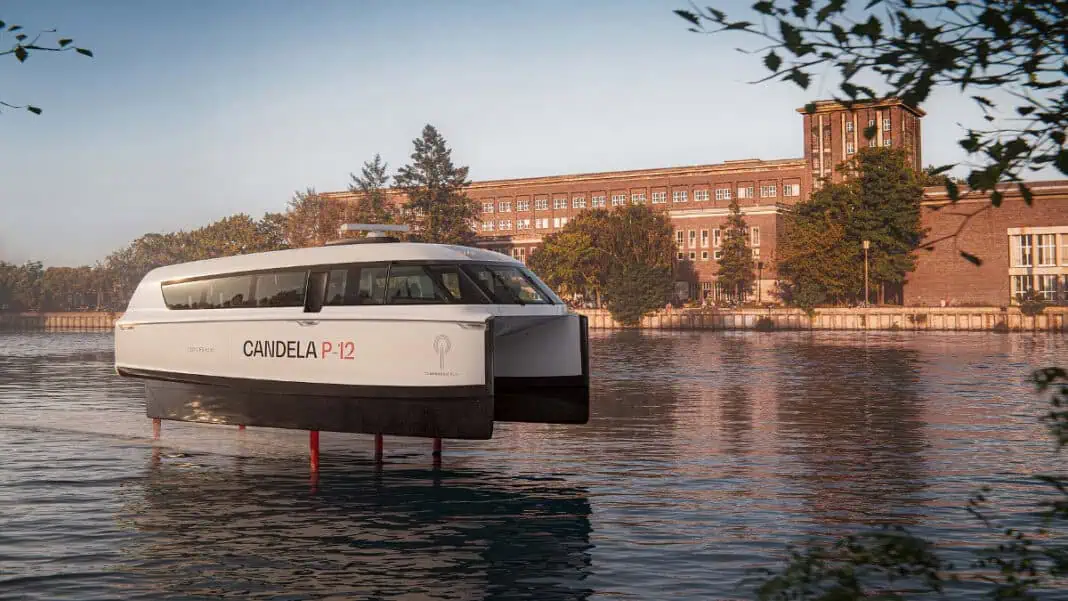 Candela today announced the sale of a Candela P-12 electric hydrofoiling ferry to Funkhaus/Reederei Riedel, marking a watershed moment for zero-emission transport in Germany.