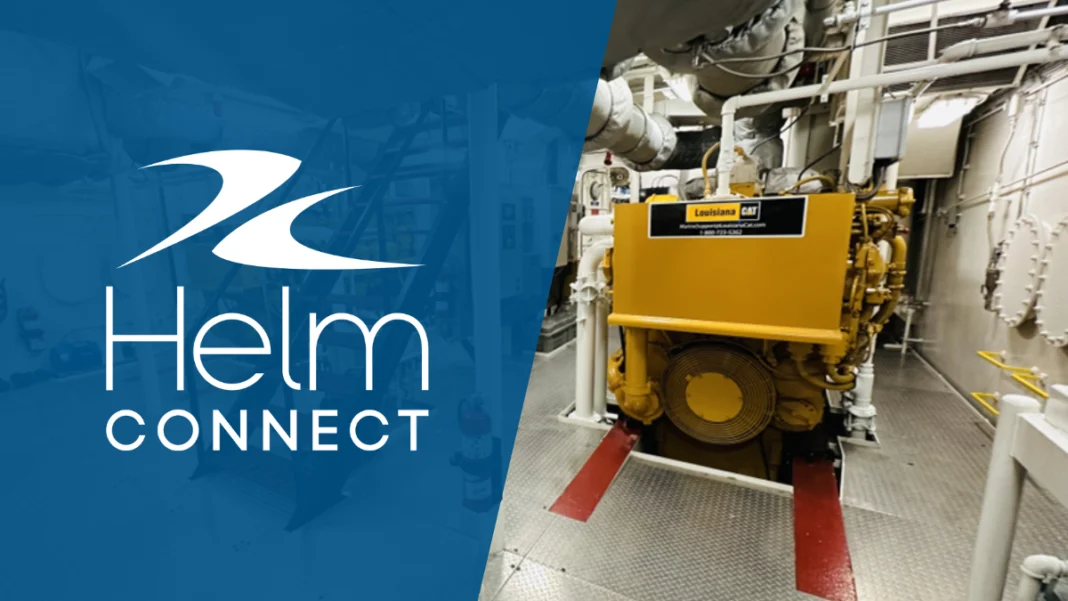 Caterpillar and Helm CONNECT collaborate to optimise workboat operations