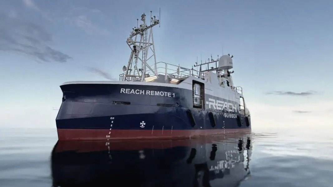 REACH Subsea's ground-breaking uncrewed surface vessel, REACH REMOTE 1, has today received the Skipsrevven Ship of the Year 2024 award at the SMM exhibition in Hamburg.