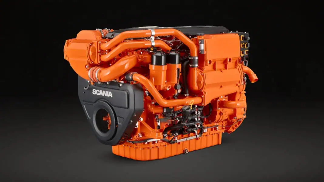 Scania presents new 13-litre marine engine