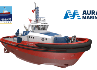 Sanmar Shipyards chooses Auramarine’s methanol supply system for the world’s first methanol fuelled tugs