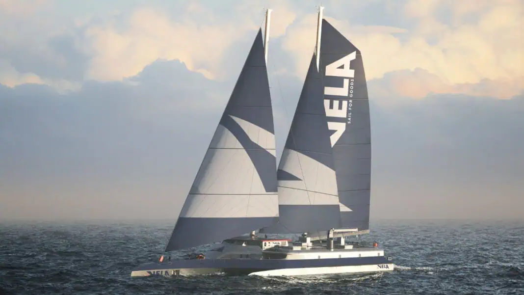 Austal to Build World’s Largest Sailing Cargo Trimaran For Vela