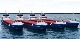 German family-owned shipping company, Reederei Bernd Sibum, has placed an order with Damen Shipyards Group for the construction of four Combi Freighters (CF) 3850. T