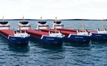 German family-owned shipping company, Reederei Bernd Sibum, has placed an order with Damen Shipyards Group for the construction of four Combi Freighters (CF) 3850. T