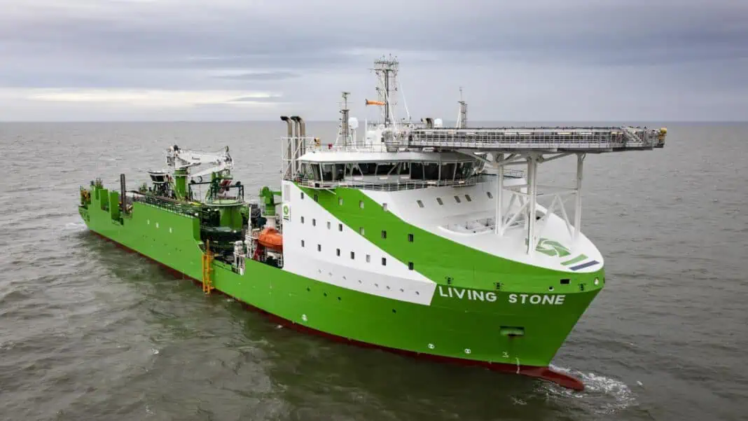 DEME has been awarded a substantial contract to carry out the transport and installation works for the inter-array cables and secondary steel for the OranjeWind offshore wind farm in the Netherlands.