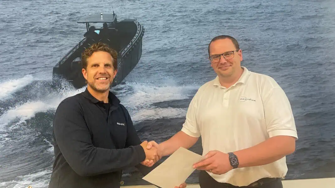 Proteum has announced a five-year extension to its distribution agreement with OXE Marine Diesel, which now includes new territories.