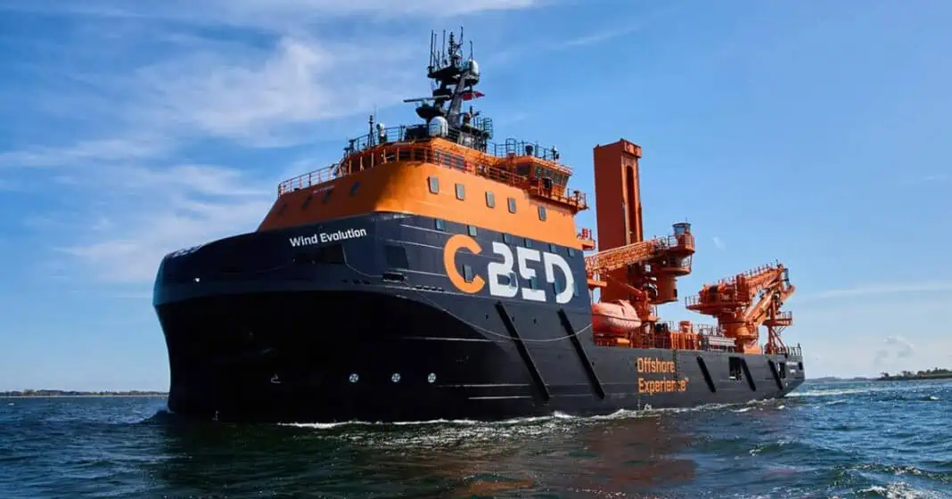 OEG Renewables, through its subsidiary Hughes Subsea, announce the extension of its charter contract with CBED for the Wind Evolution vessel, following the successful completion of their scope of work at the Dogger Bank Wind Farm.