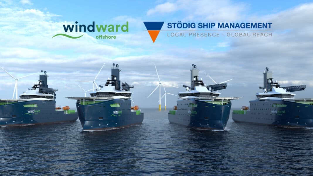 Windward Offshore GmbH & Co. KG creates Joint Venture with Stödig Ship Management AS for Technical and Crew Management of CSOV Fleet